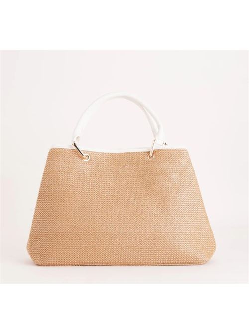 Marc Ellis Bag Brooke straw MARC ELLIS | BROOKE STRAW.NATURALE/WHI